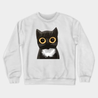 Black Cat Crewneck Sweatshirt